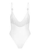 Naked Wolfe Blue Haven One Piece White Swimsuit - House Of Huntington