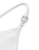 Naked Wolfe Blue Haven One Piece White Swimsuit - House Of Huntington