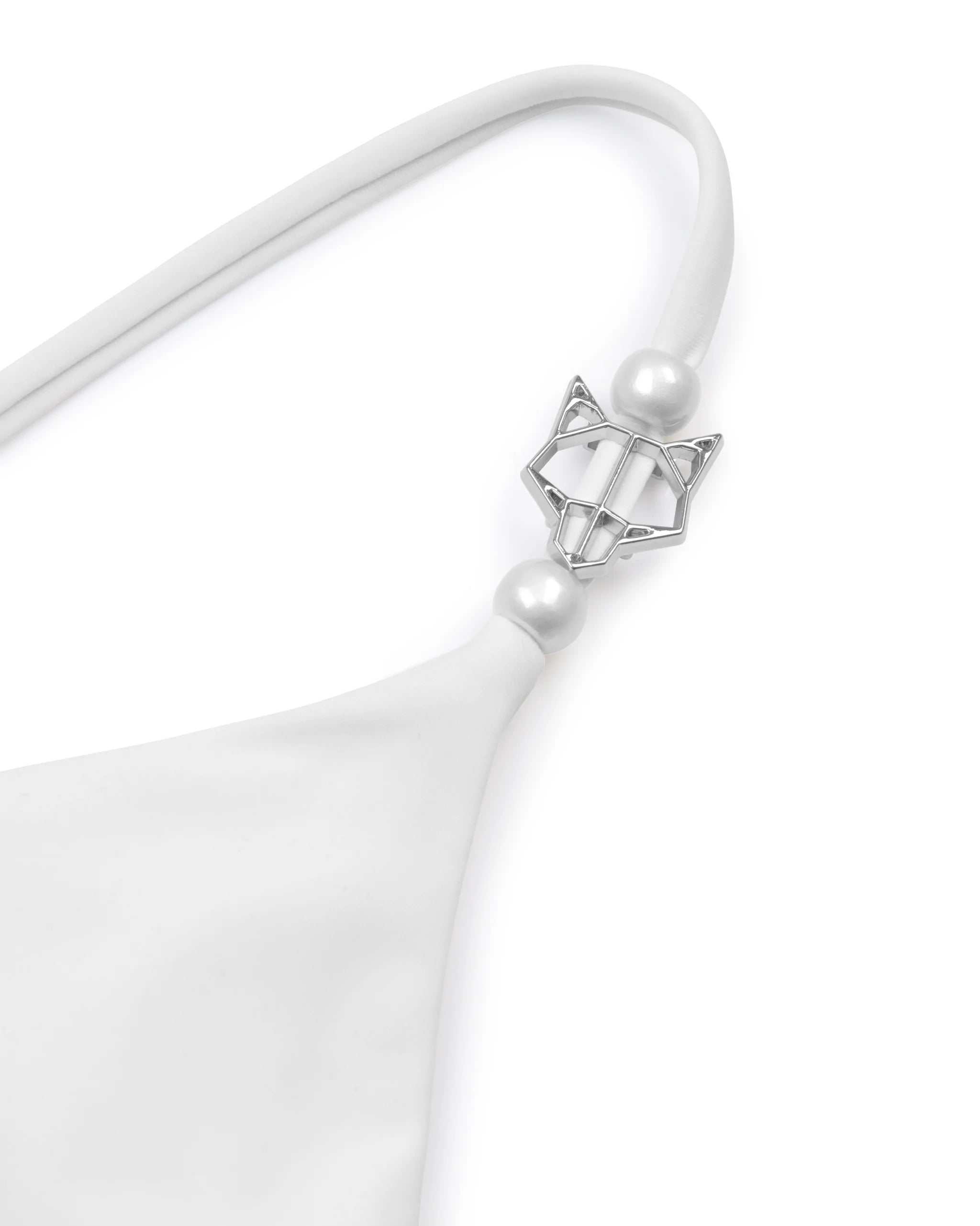 Naked Wolfe Blue Haven One Piece White Swimsuit - House Of Huntington