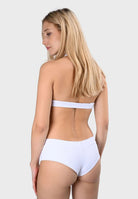 Pain De Sucre White Woven Bikini Bottom in Vence - House Of Huntington