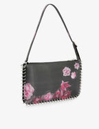 COPERNI Spiral Baguette Floral Pink Black Bag - House Of Huntington
