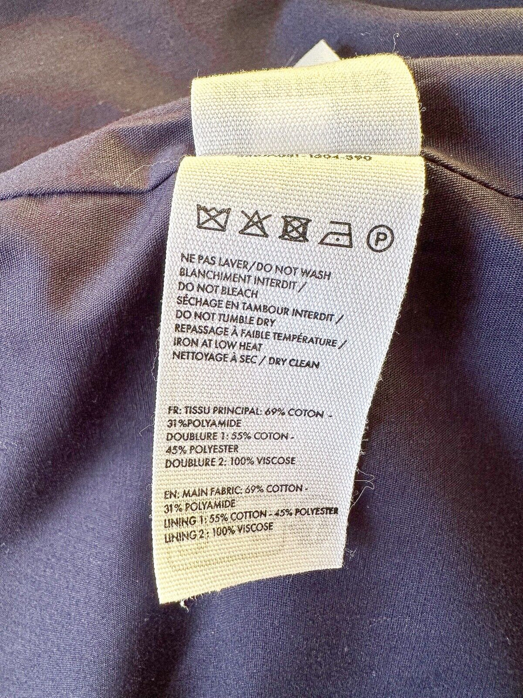 JACQUEMUS Menswear Le Chouchou Le Veste Piccinni Navy Blue Blazer Jacket - House Of Huntington