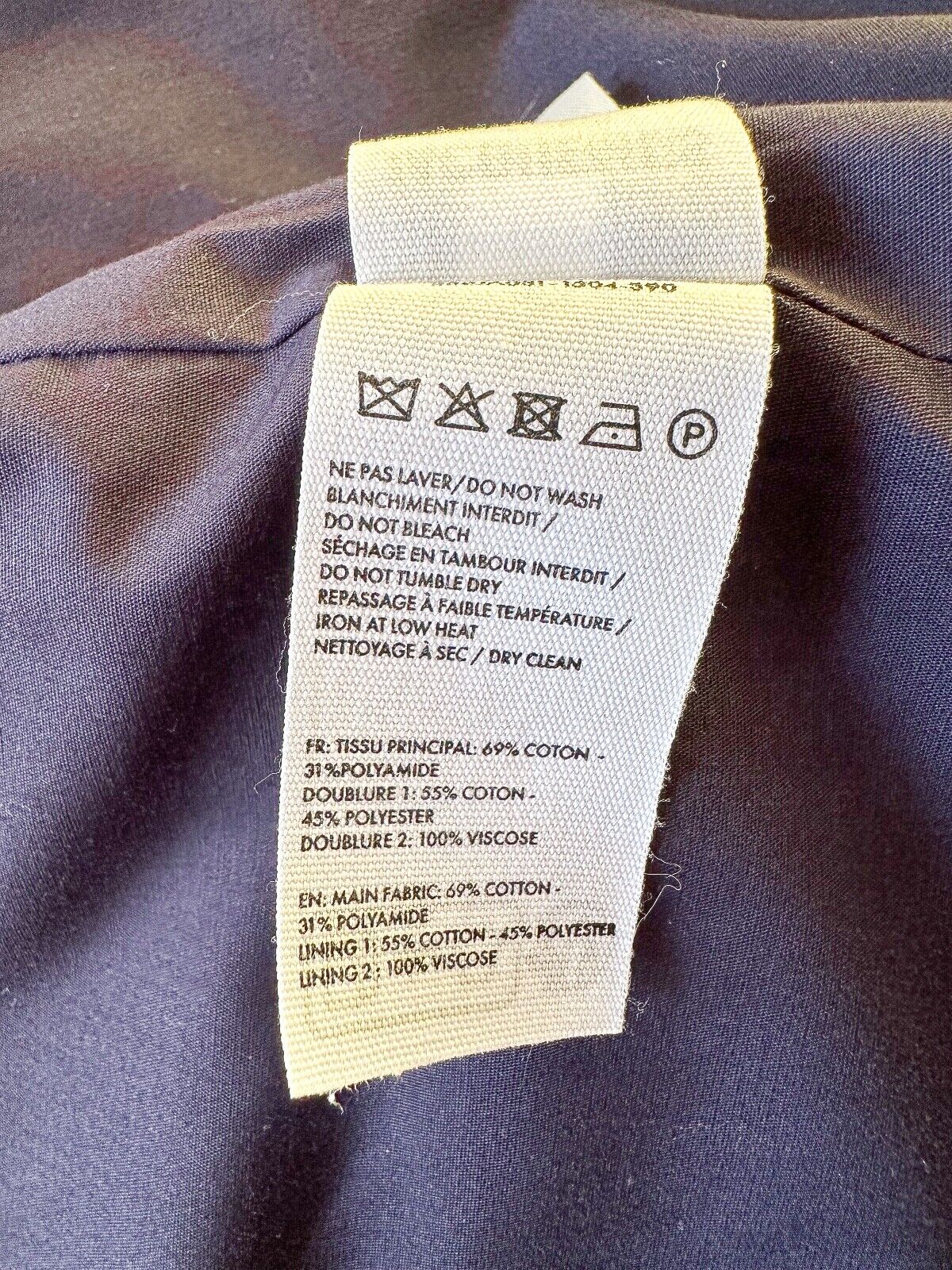 JACQUEMUS Menswear Le Chouchou Le Veste Piccinni Navy Blue Blazer Jacket - House Of Huntington