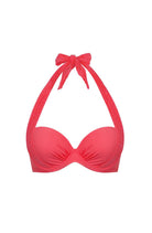 Pain De Sucre Pink Wide Strap Django Bikini Top - House Of Huntington