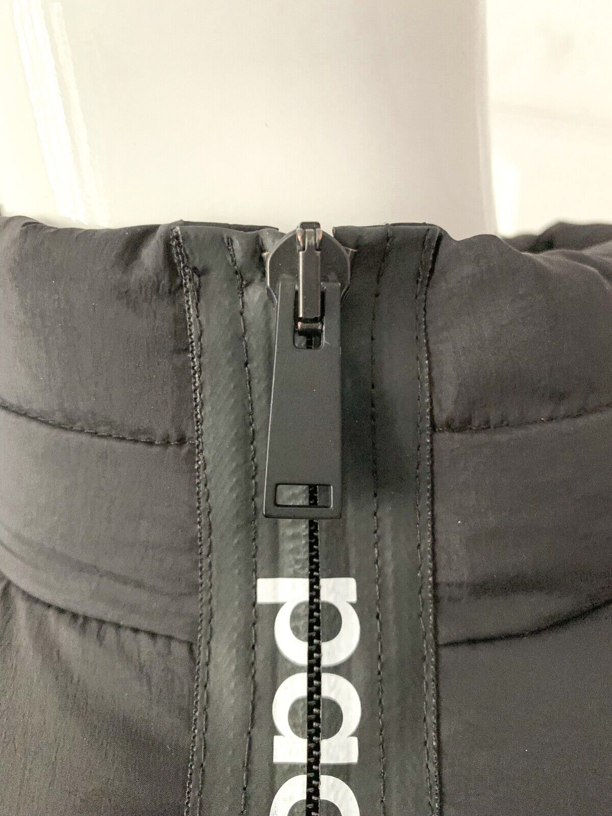 Paco Rabanne Black Down Bodyline Jacke