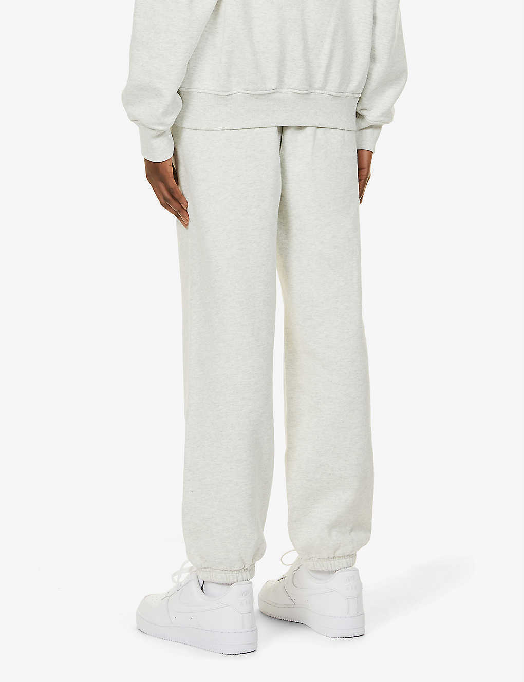 SPORTY & RICH Good Health Heather Grey Joggers - House Of Huntington