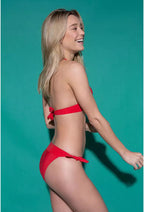 Pain De Sucre Donia Push-up-Bikinioberteil in Rot