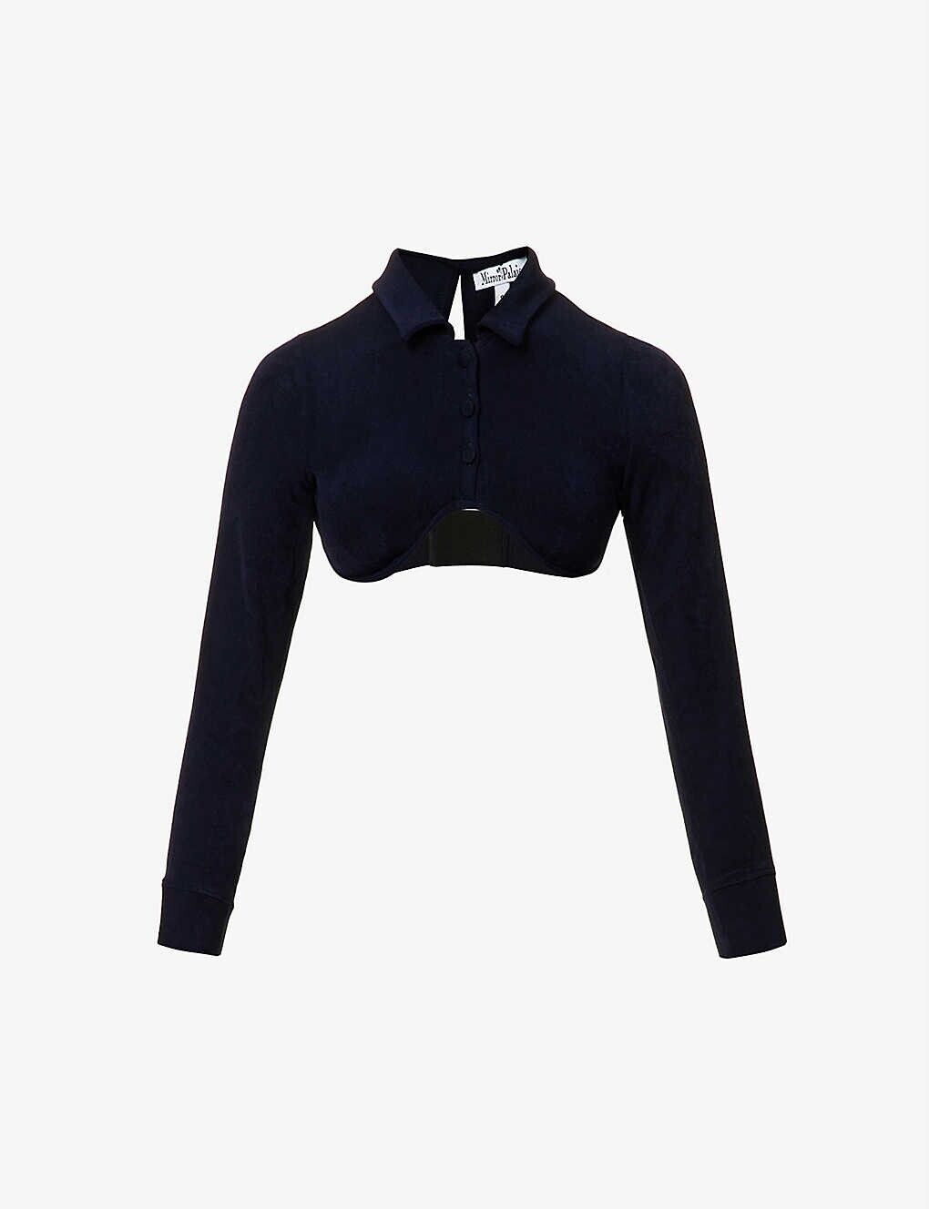 MIRROR PALAIS Crop Underwire Top - House Of Huntington