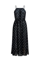 Rixo London Misty Black Ditsy Floral Print Summer Wrap Dress - House Of Huntington