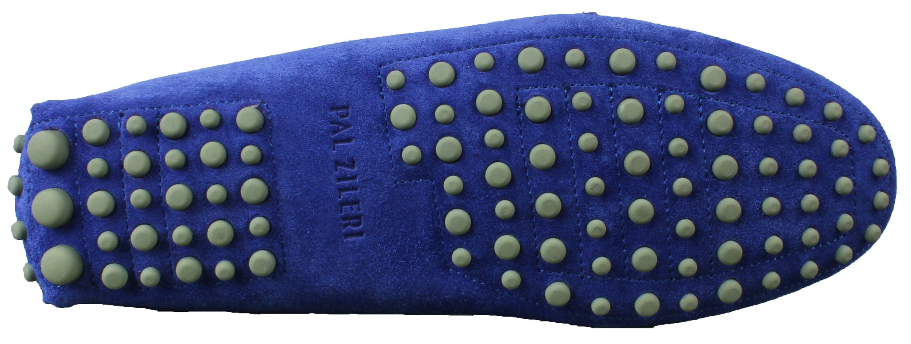 Pal Zileri Blue Suede Car Driving Loafer Shoes - House Of Huntington