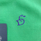 Drake's Green Polo Shirt With Duck Logo Embroidered Cotton Piqué - House Of Huntington