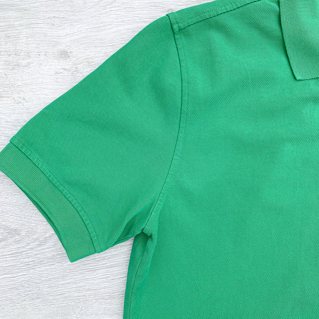 Drake's Green Polo Shirt With Duck Logo Embroidered Cotton Piqué - House Of Huntington
