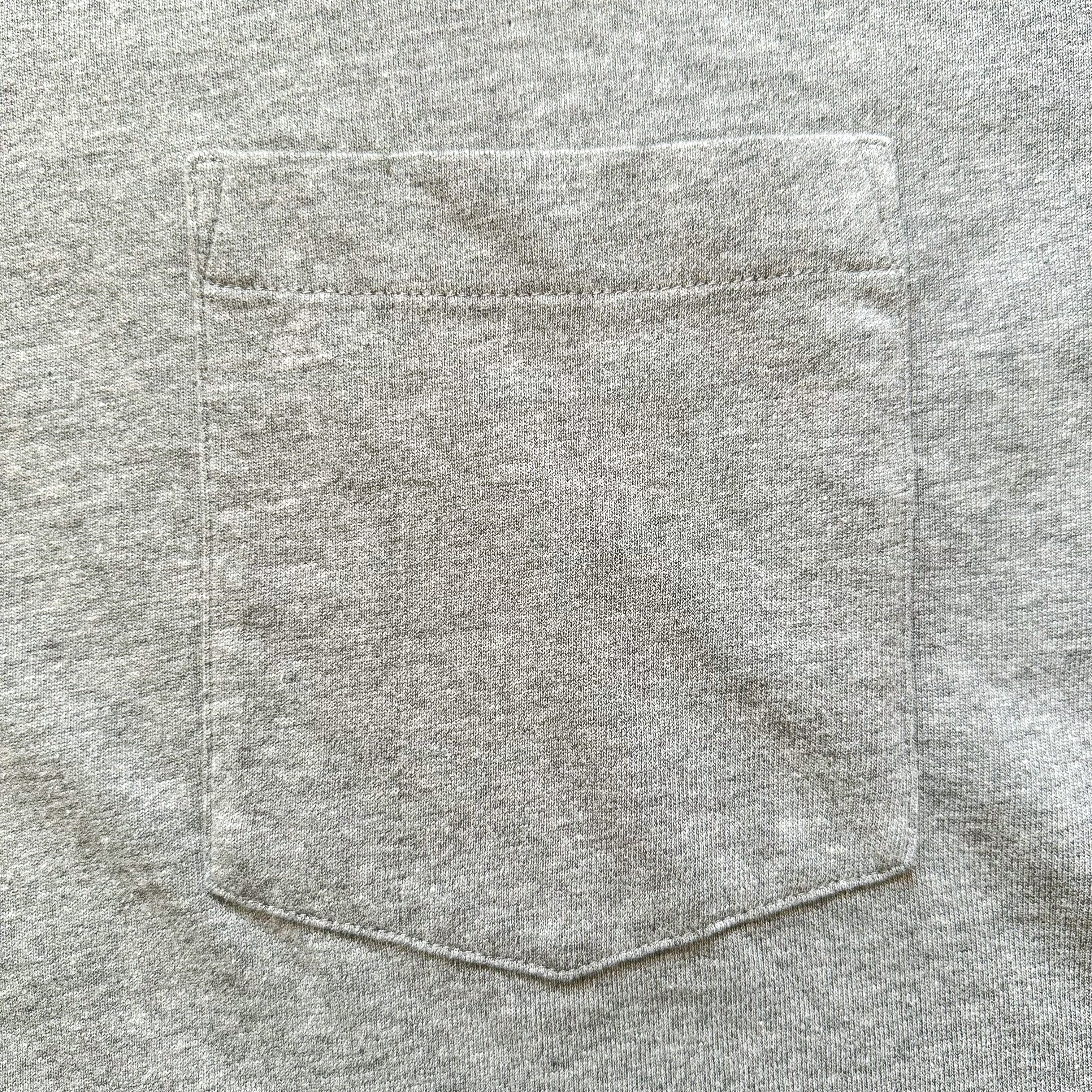 Drake's Grey Short Sleeve Chest Pocket Hiking Tee Shirt - House Of Huntington
