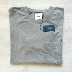 Drake's Grey Short Sleeve Chest Pocket Hiking Tee Shirt - House Of Huntington