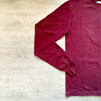 Drake's Burgundy Long Sleeve Hiking Tee Shirt - House Of Huntington