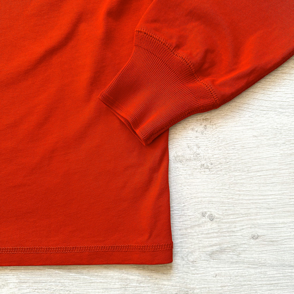 Drake's Red Long Sleeve Hiking Tee Shirt - House Of Huntington