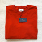 Drake's Red Long Sleeve Hiking Tee Shirt - House Of Huntington