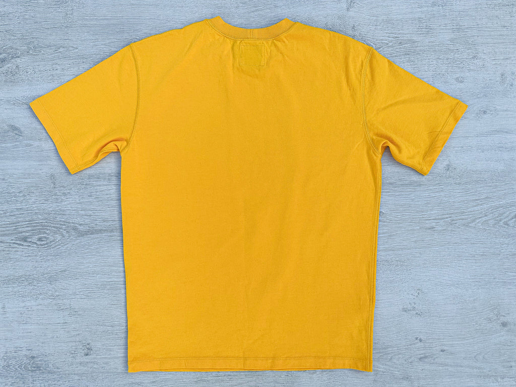 Drake's Yellow Short Sleeve Hiking Tee Shirt - House Of Huntington