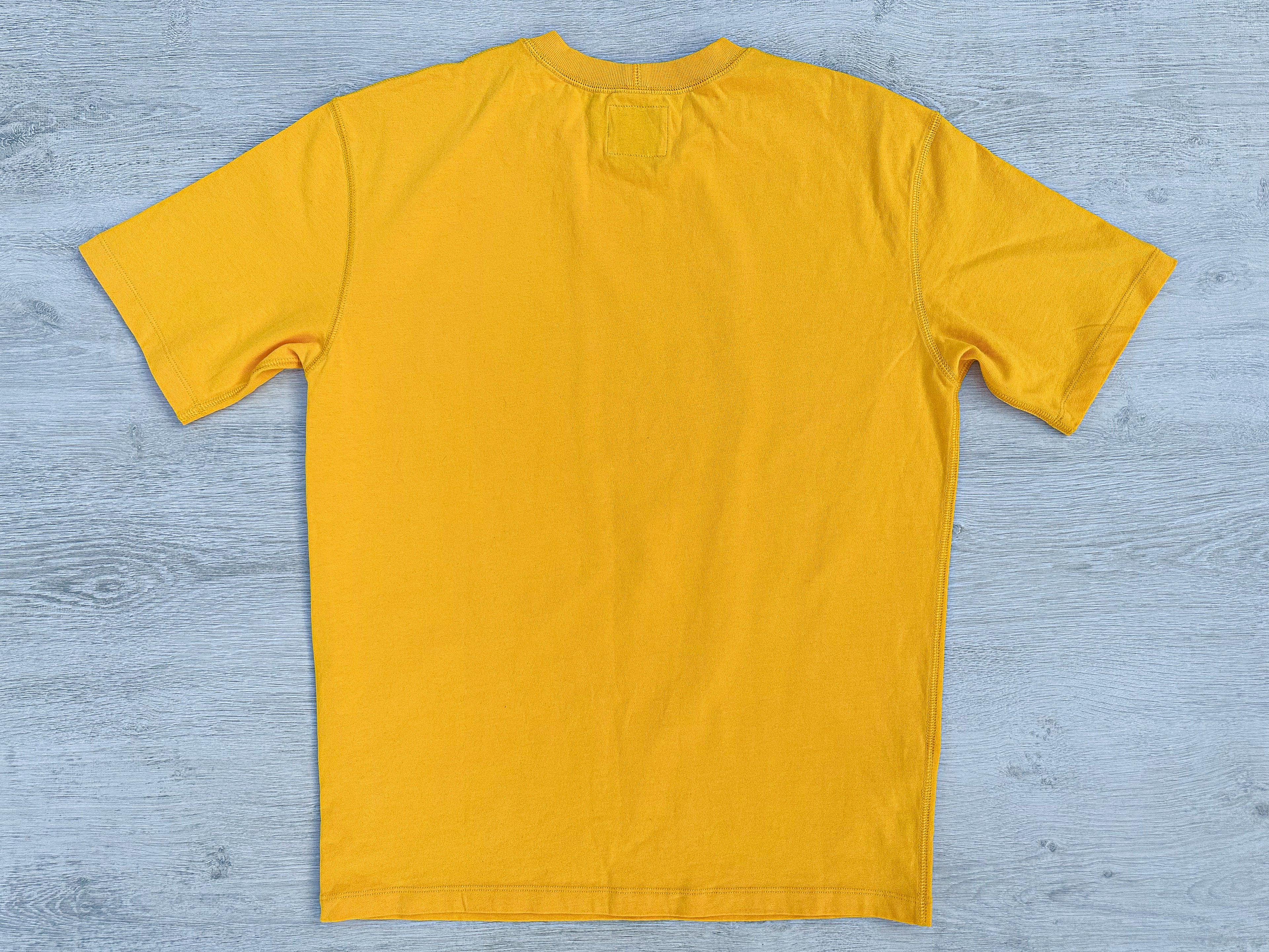 Drake's Yellow Short Sleeve Hiking Tee Shirt - House Of Huntington