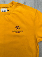 Drake's Mughal Archer Yellow Tee Shirt - House Of Huntington