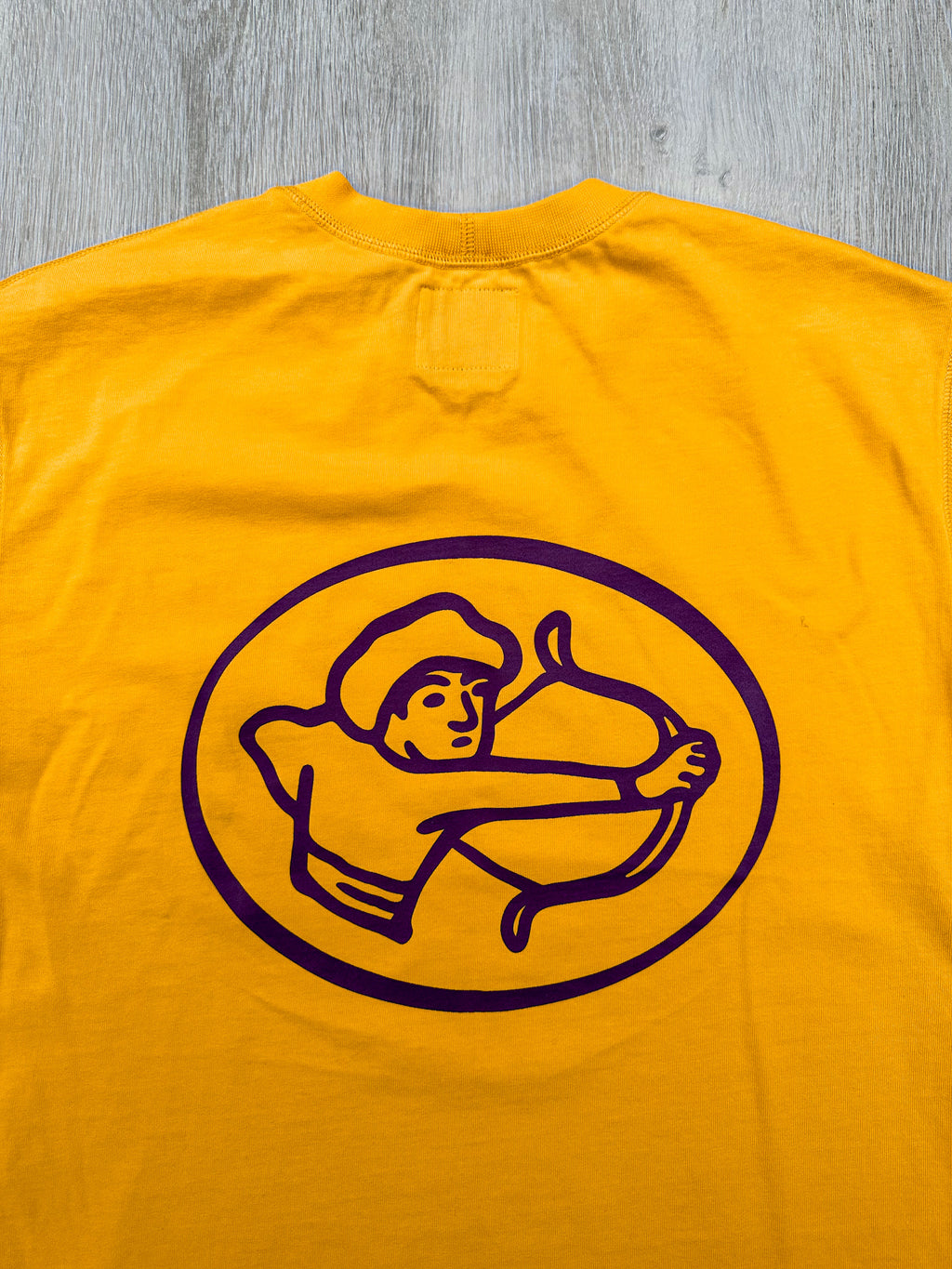 Drake's Mughal Archer Yellow Tee Shirt - House Of Huntington