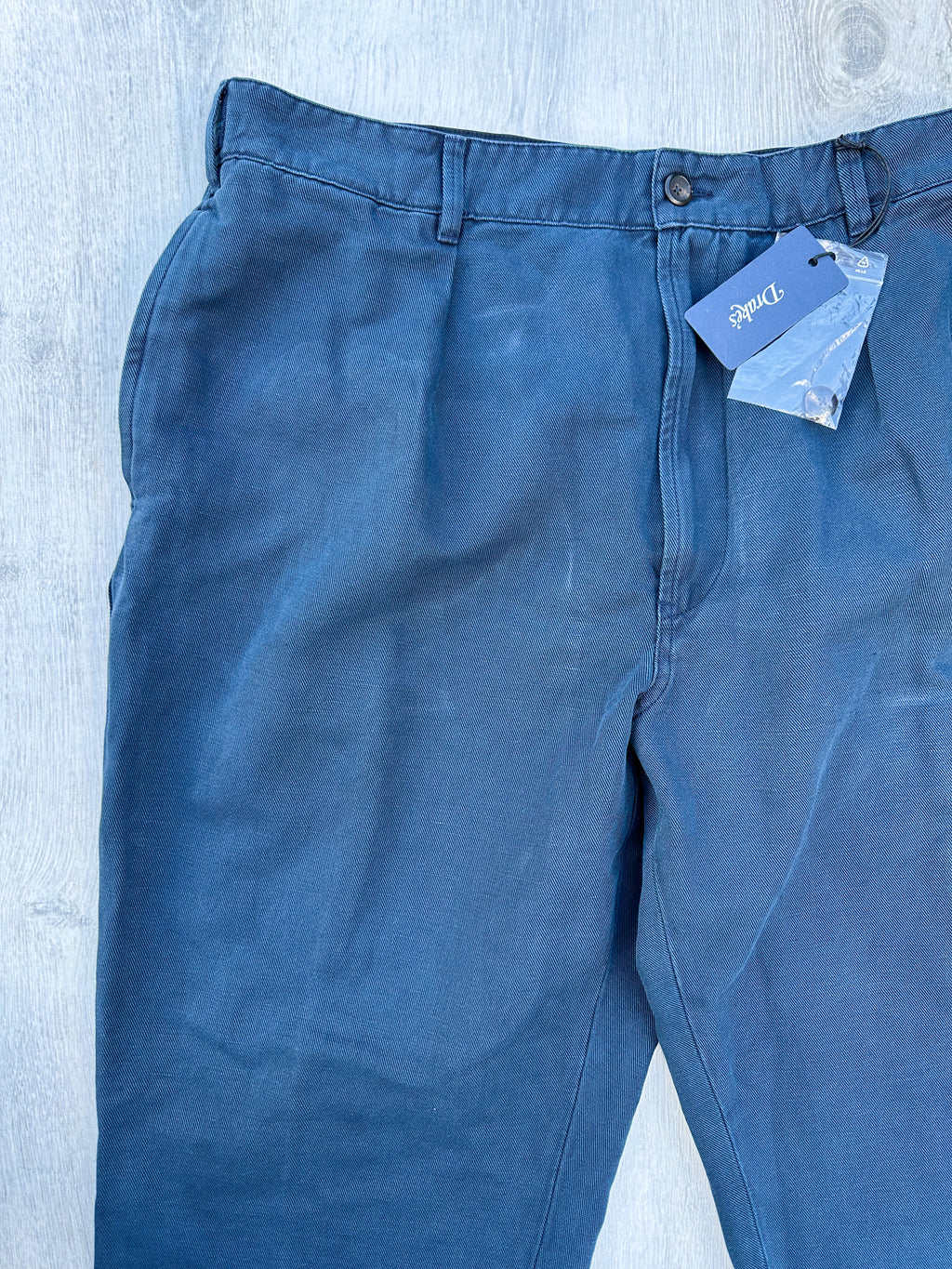 Drake's Blue Games Chino Trousers - House Of Huntington