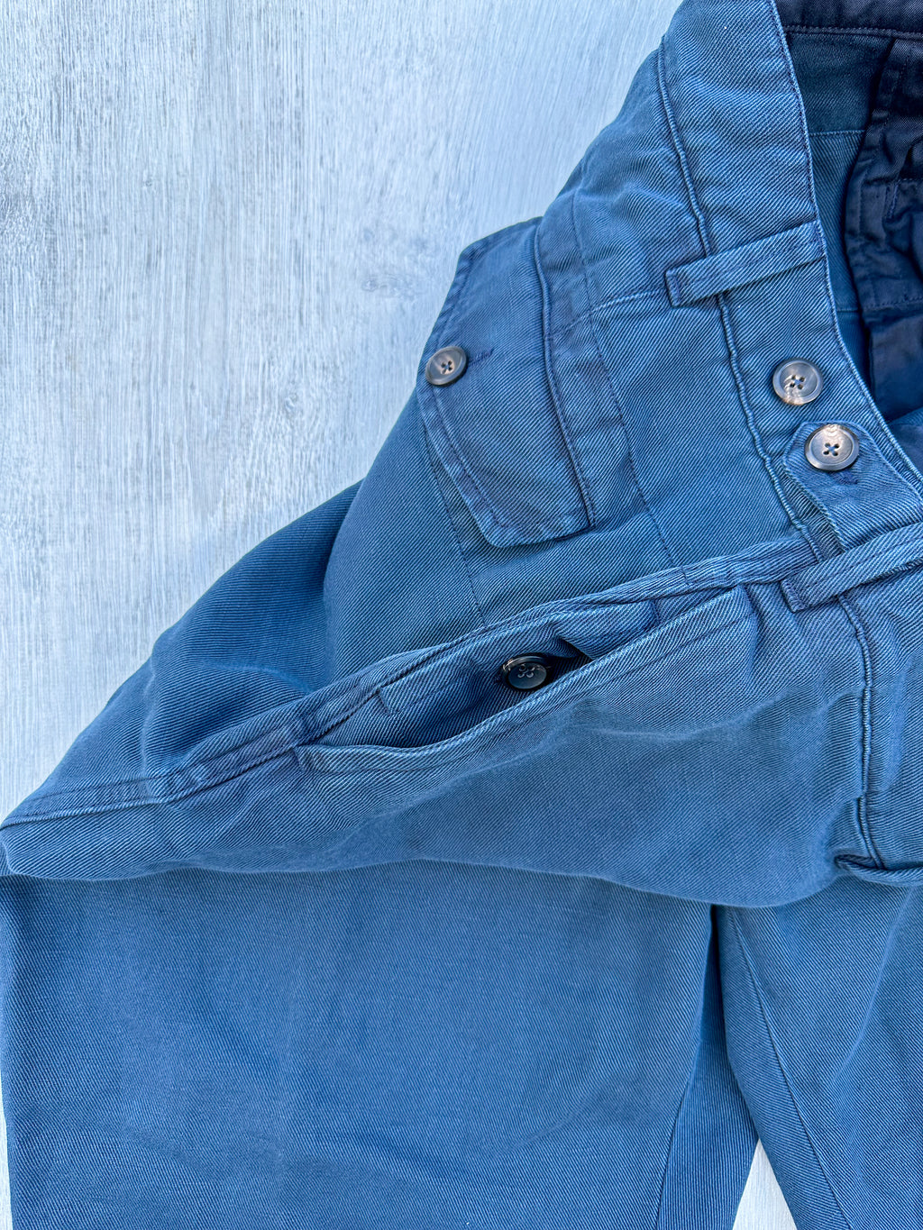 Drake's Blue Games Chino Trousers - House Of Huntington