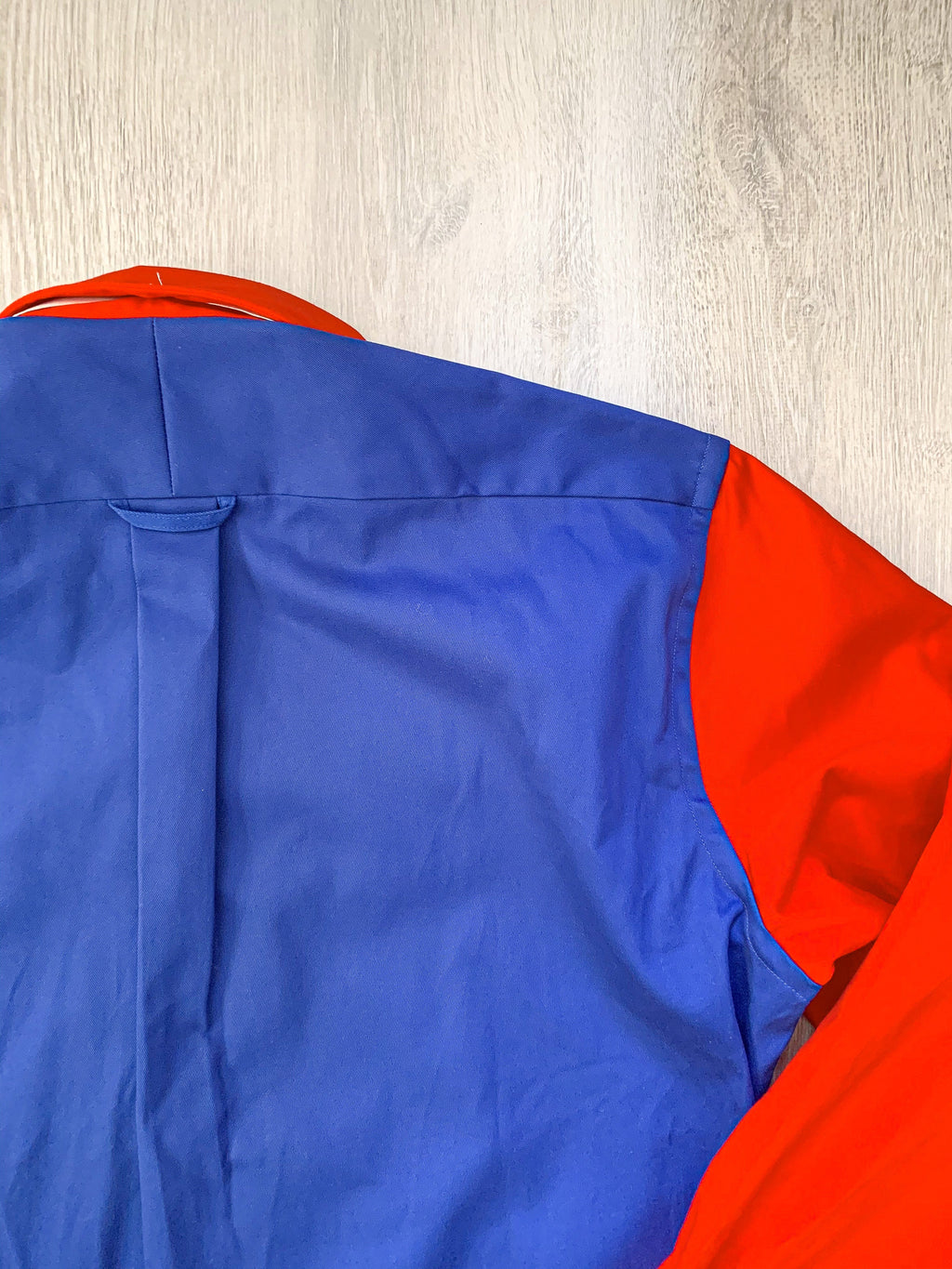 Drake's Colour Block Blue & Red Shirt - House Of Huntington