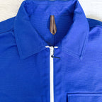Drake's Blue Cotton 18oz Canvas Yacht Sailing Chore Jacket - House Of Huntington