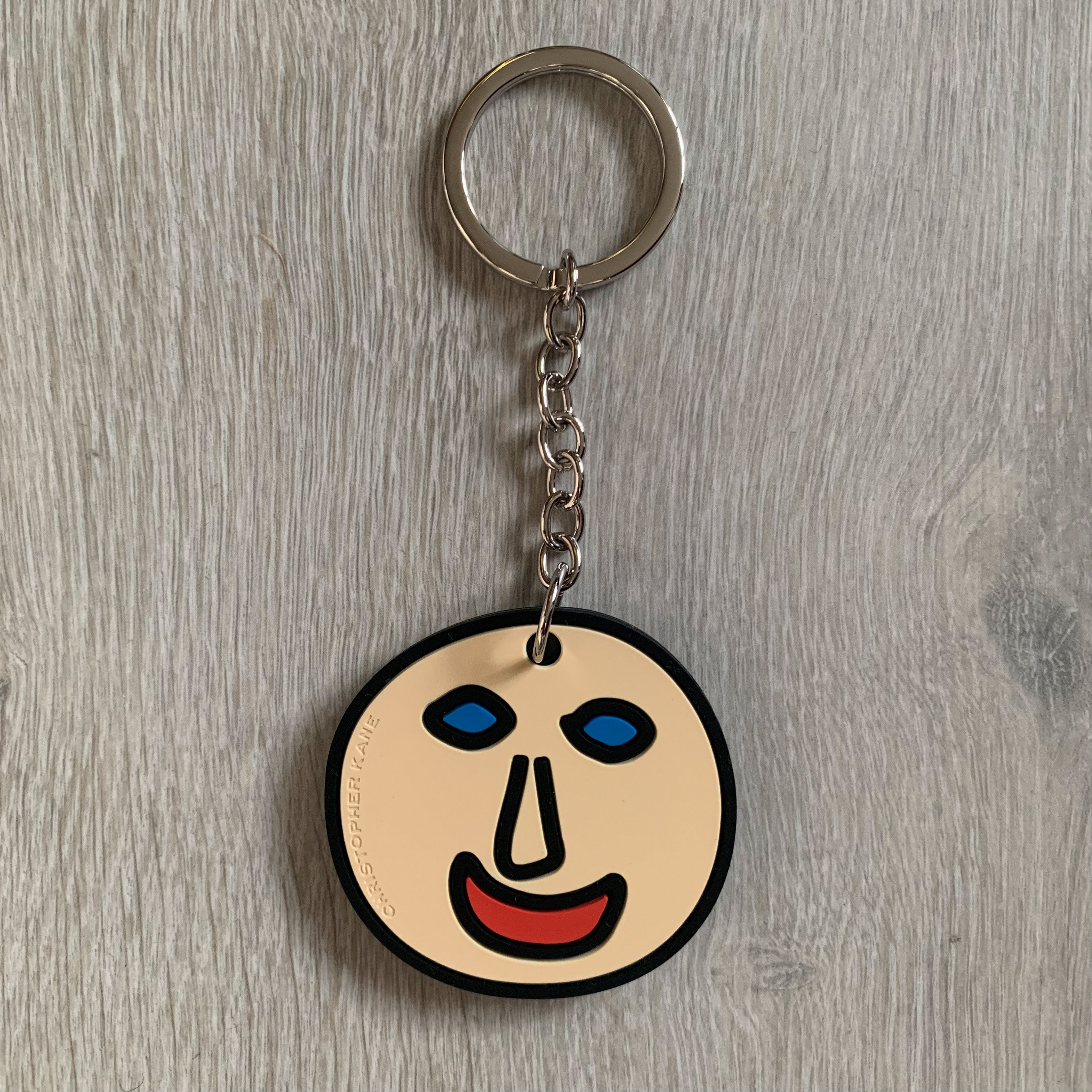 Christopher Kane Smiley Face Keyring - House Of Huntington