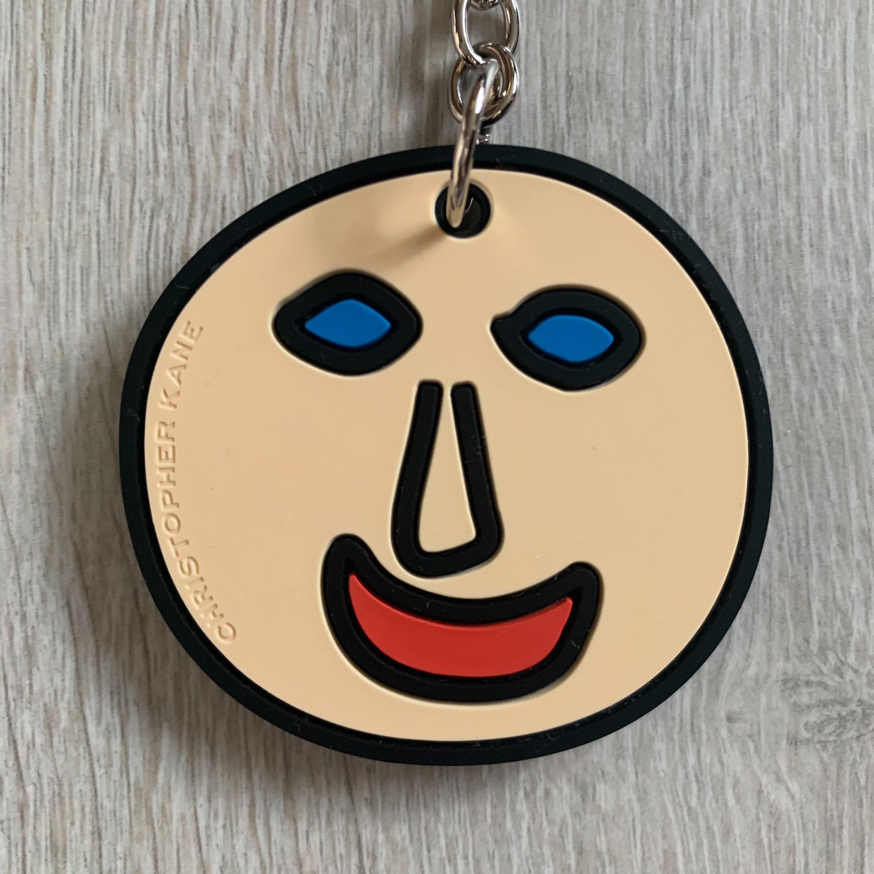 Christopher Kane Smiley Face Keyring - House Of Huntington