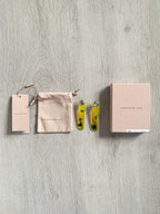 Christopher Kane Lava Gel Yellow Green Liquid Earrings - House Of Huntington