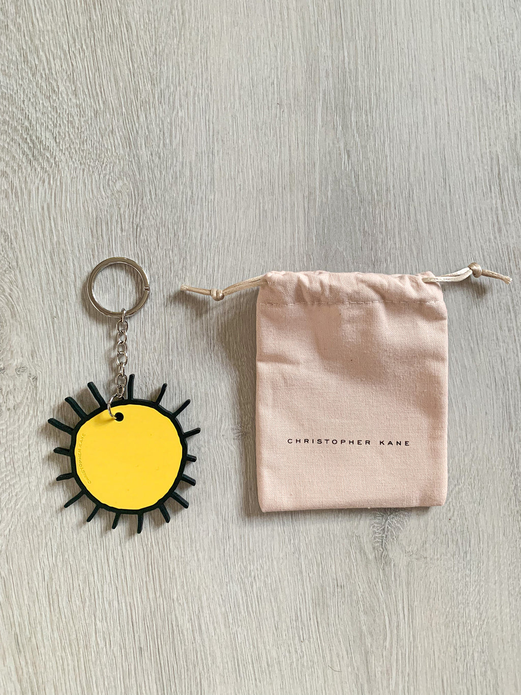 Christopher Kane Sun Keyring - House Of Huntington
