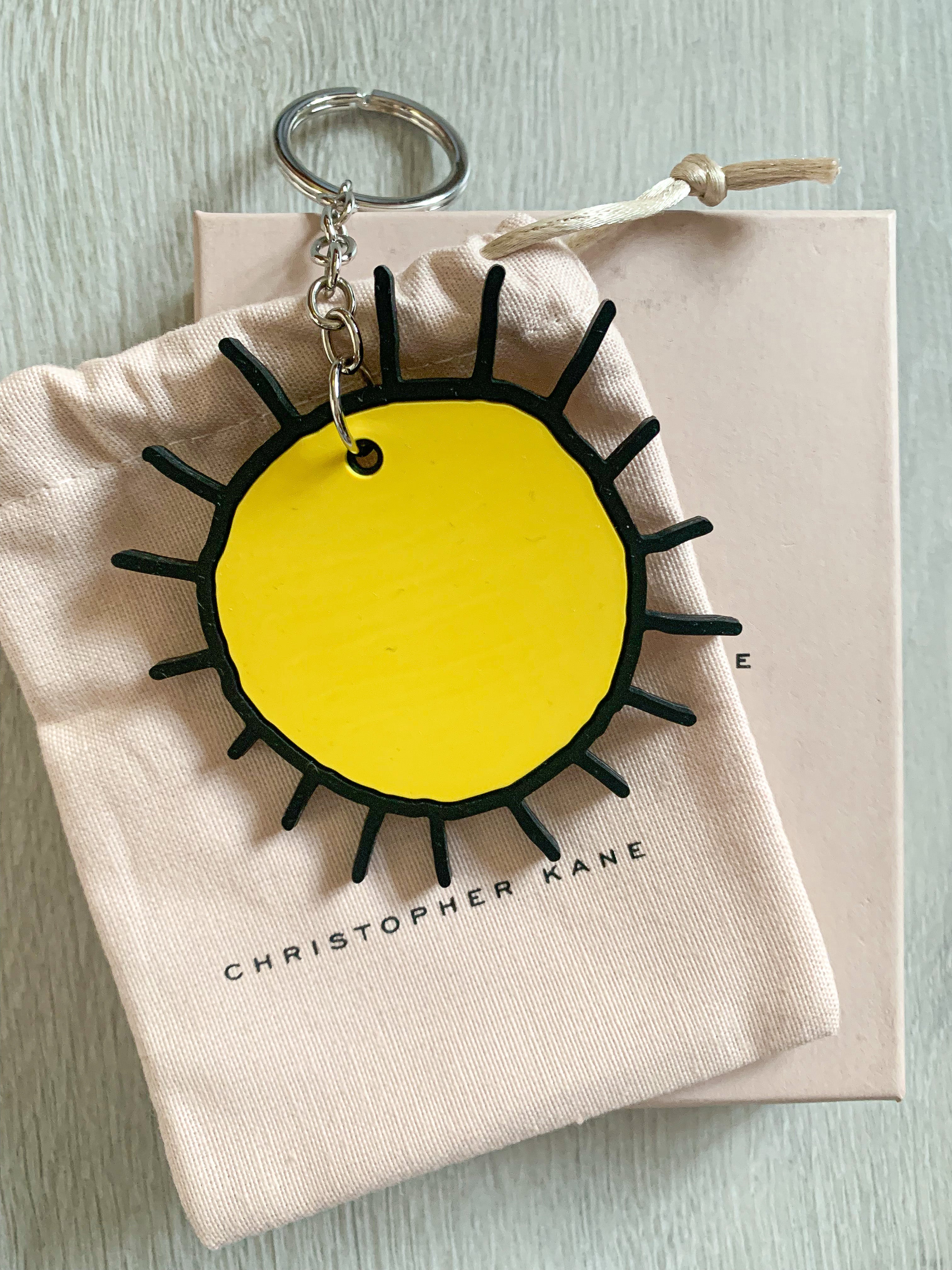 Christopher Kane Sun Keyring - House Of Huntington