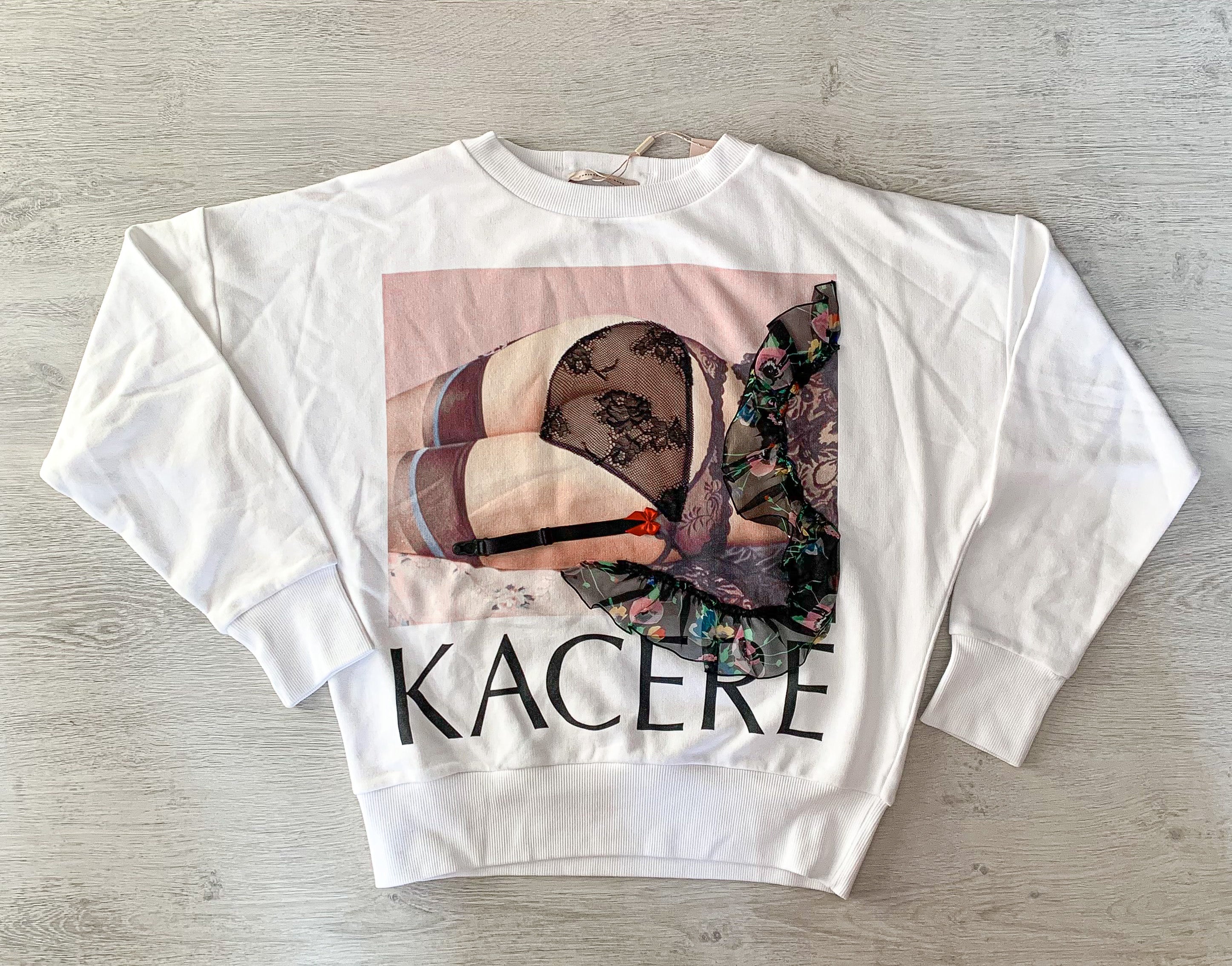 Christopher Kane Lingerie Graphic Kacere Sweatshirt - House Of Huntington