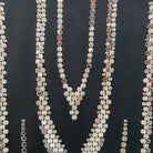 DAVID KOMA Perspex Sequin Zebra Motif Mini Black Skirt - House Of Huntington