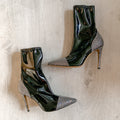 Alexandre Vauthier Crystal Embellished Black Boots - House Of Huntington
