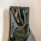 Alexandre Vauthier Crystal Embellished Black Boots - House Of Huntington