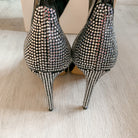 Alexandre Vauthier Crystal Embellished Black Boots - House Of Huntington
