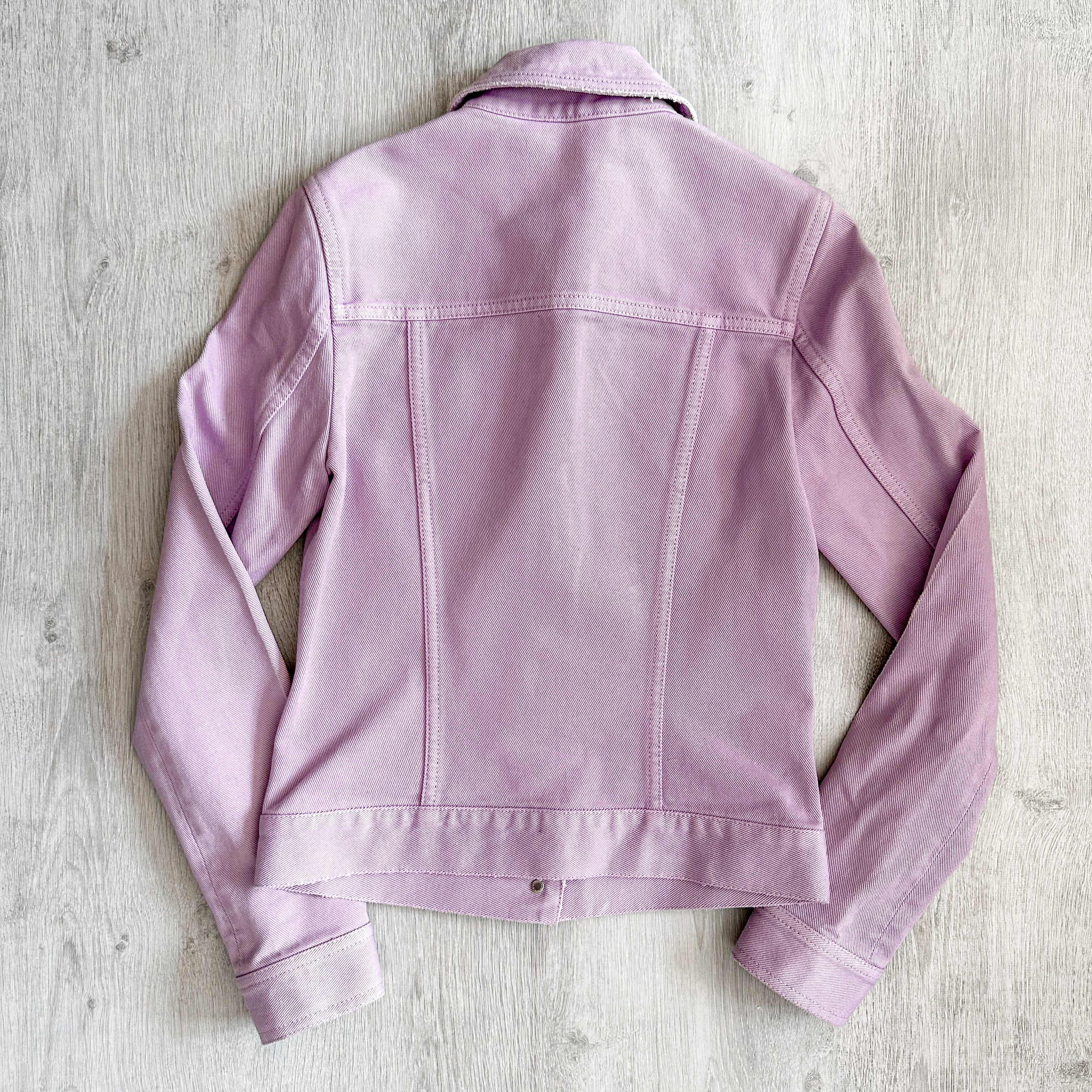 Christopher Kane Pastel Purple Denim Jacket - House Of Huntington