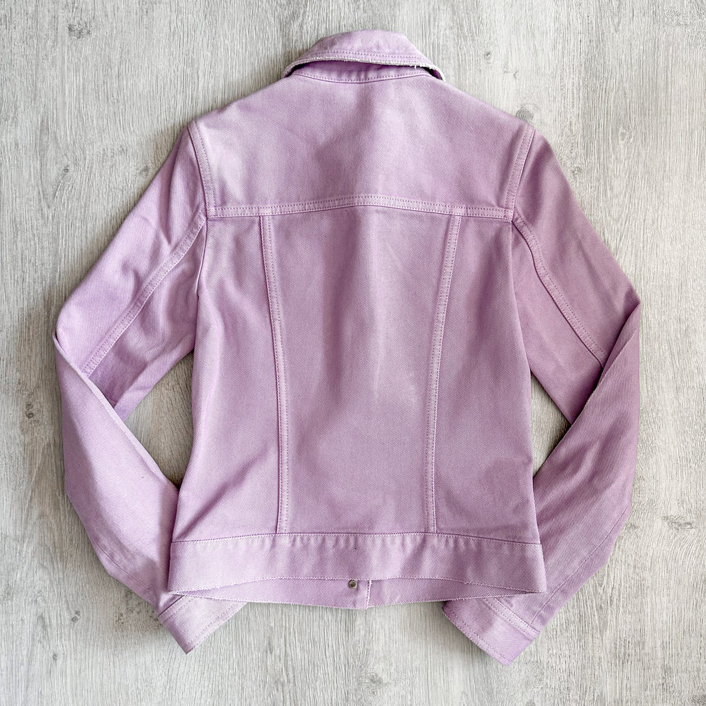 Christopher Kane Pastel Purple Denim Jacket - House Of Huntington