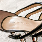 Christopher Kane Spiral Strappy Embellished High Heels - House Of Huntington