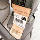Christopher Kane Grey Mesh Detail Peep Toe Sandal Stilleto High Heel - House Of Huntington
