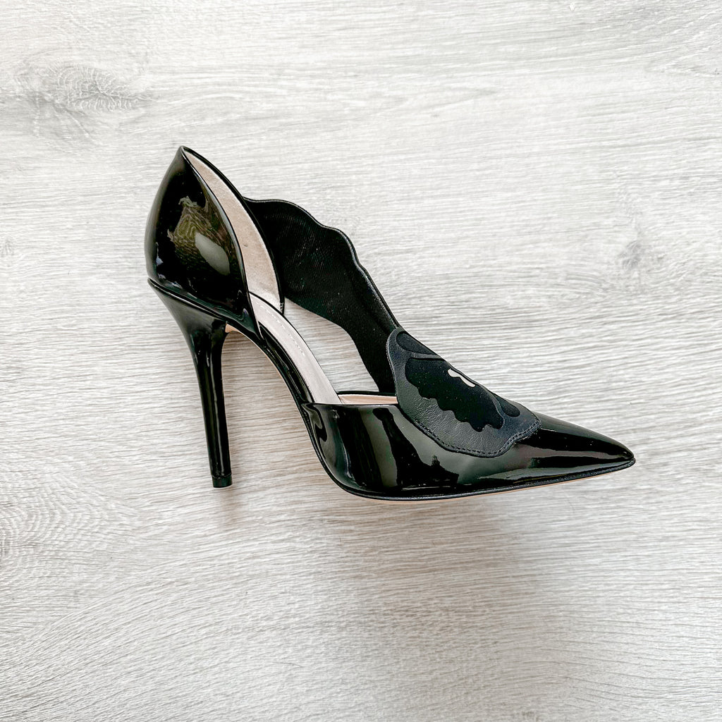 Christopher Kane Black Silver Detail Pointed Toe High Heels - House Of Huntington