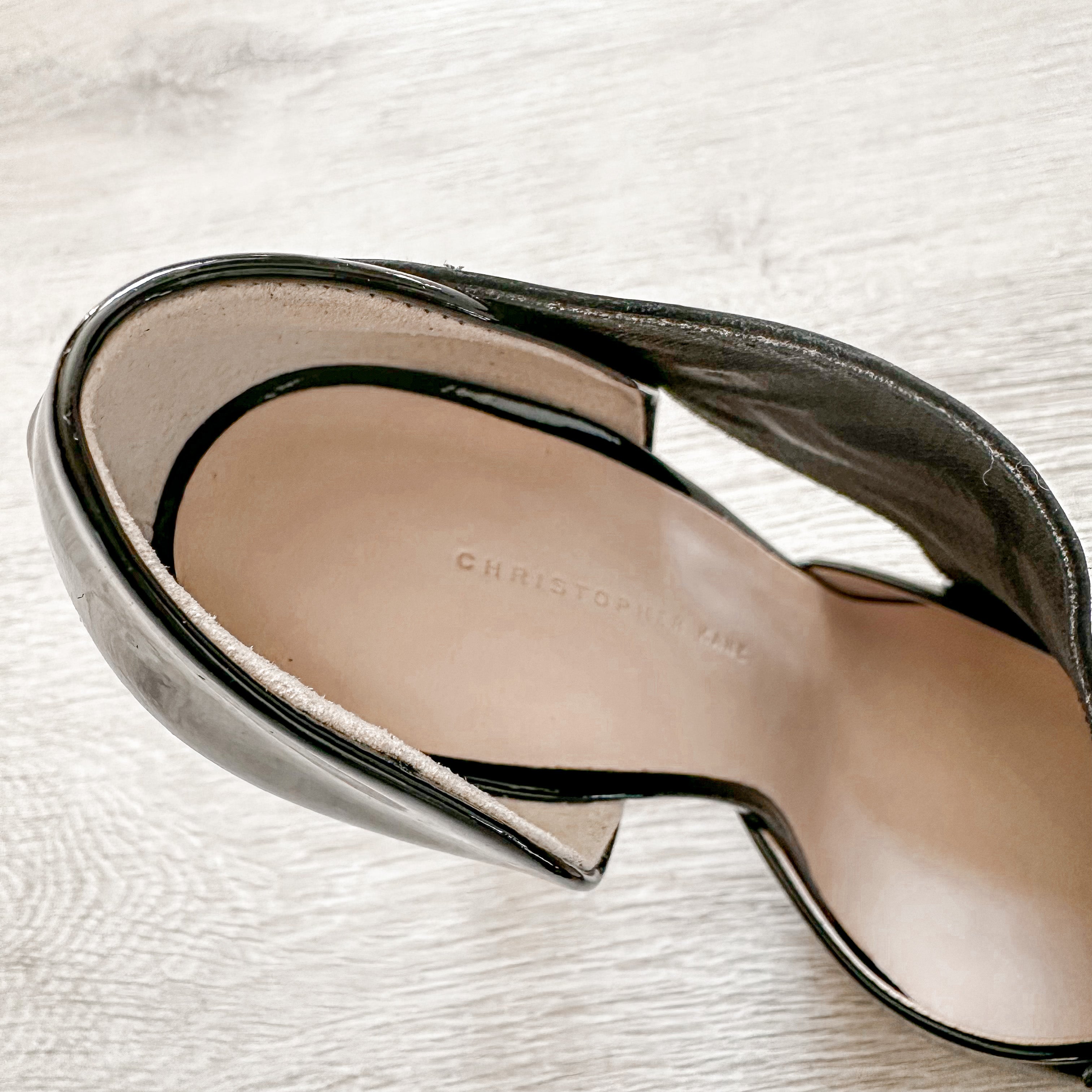Christopher Kane Black Silver Detail Pointed Toe High Heels - House Of Huntington
