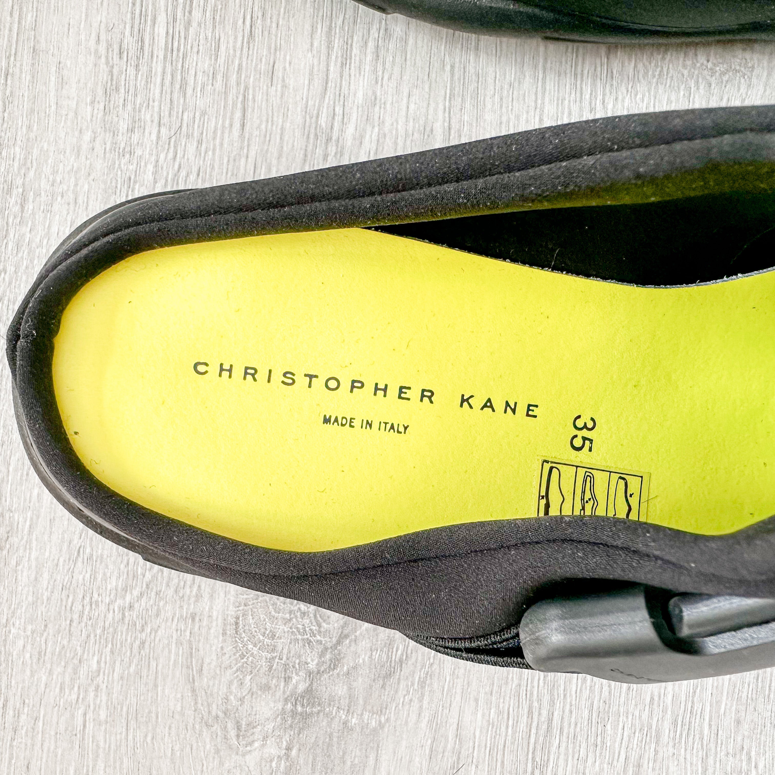 Christopher Kane Black Safety Buckle Slip On Trainers Sneakers - House Of Huntington