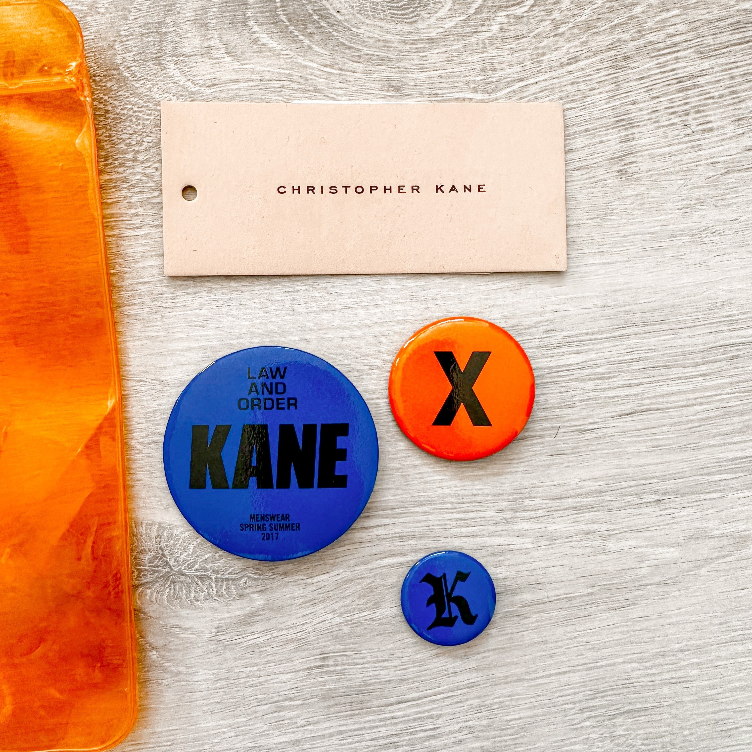 Christopher Kane Logo Badges Set of Three - House Of Huntington