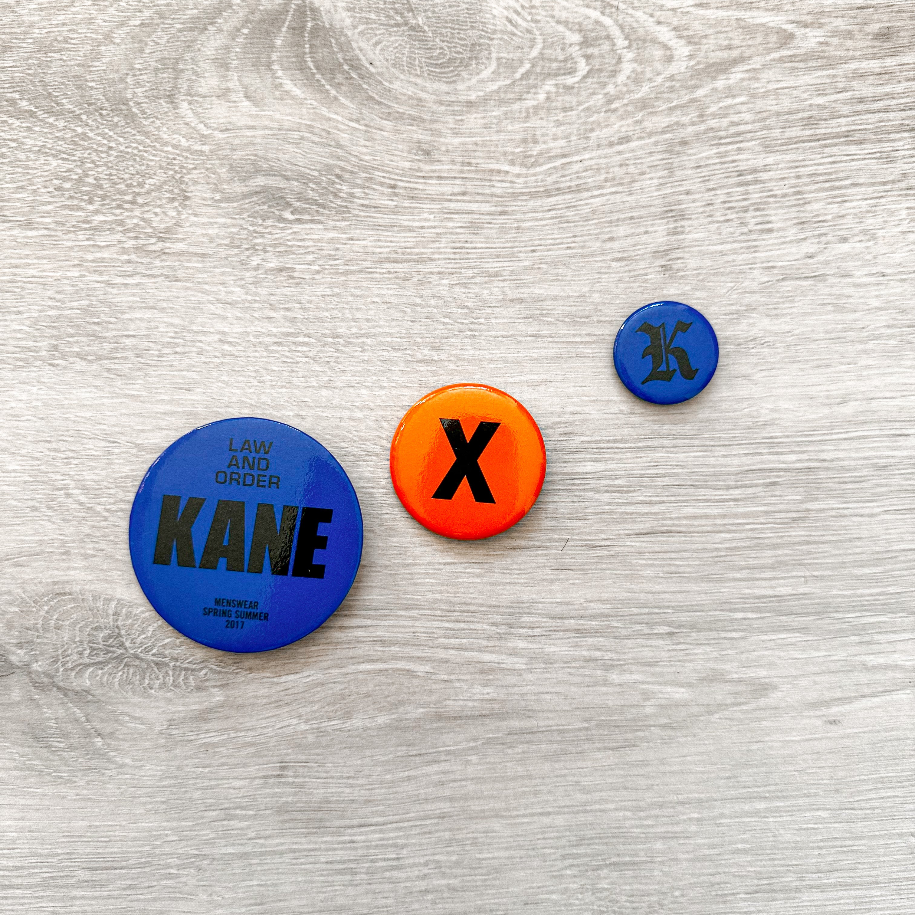 Christopher Kane Logo Badges Set of Three - House Of Huntington