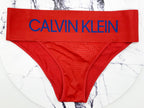 Calvin Klein Rouge Tanga Large Band Spellout Culotte