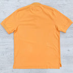Drake's Duck Butterscotch Yellow Polo Shirt With Logo Embroidered Cotton Piqué - House Of Huntington